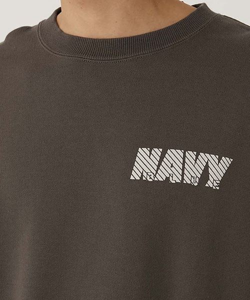 NAVY BLUE トレーニング クルーネックスウェット｜セイリンオンライン