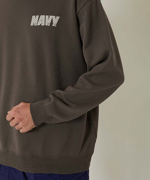 NAVY BLUE トレーニング クルーネックスウェット｜セイリンオンライン