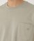 Hエンブロイダリー ポケットショートスリーブTシャツ