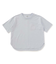 Hエンブロイダリー ラウンドヘム ショートスリーブTシャツ ウイメンズ