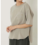 Hエンブロイダリー ラウンドヘム ショートスリーブTシャツ ウイメンズ