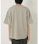 Hエンブロイダリー ラウンドヘム ショートスリーブTシャツ ウイメンズ