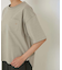 Hエンブロイダリー ラウンドヘム ショートスリーブTシャツ ウイメンズ