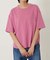 Hエンブロイダリー ラウンドヘム ショートスリーブTシャツ ウイメンズ