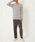 ストレッチフライス Vネックロングスリーブ Tシャツ