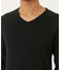 ストレッチフライス Vネックロングスリーブ Tシャツ