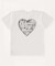 ハートイン HRMクラックプリント ショートスリーブTシャツ