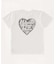 ハートイン HRMクラックプリント ショートスリーブTシャツ