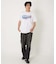 レトロフォント ハリウッド ショートスリーブTシャツ