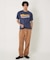 レトロフォント ハリウッド ショートスリーブTシャツ