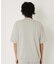 9.5oz ストレッチフライス ミジンボーダーヘムリブ ショートスリーブTシャツ