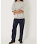 9.5oz ストレッチフライス ミジンボーダーヘムリブ ショートスリーブTシャツ