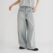WIDEレッグアジャストデニム
