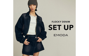 FLOCKY DENIM SET UP