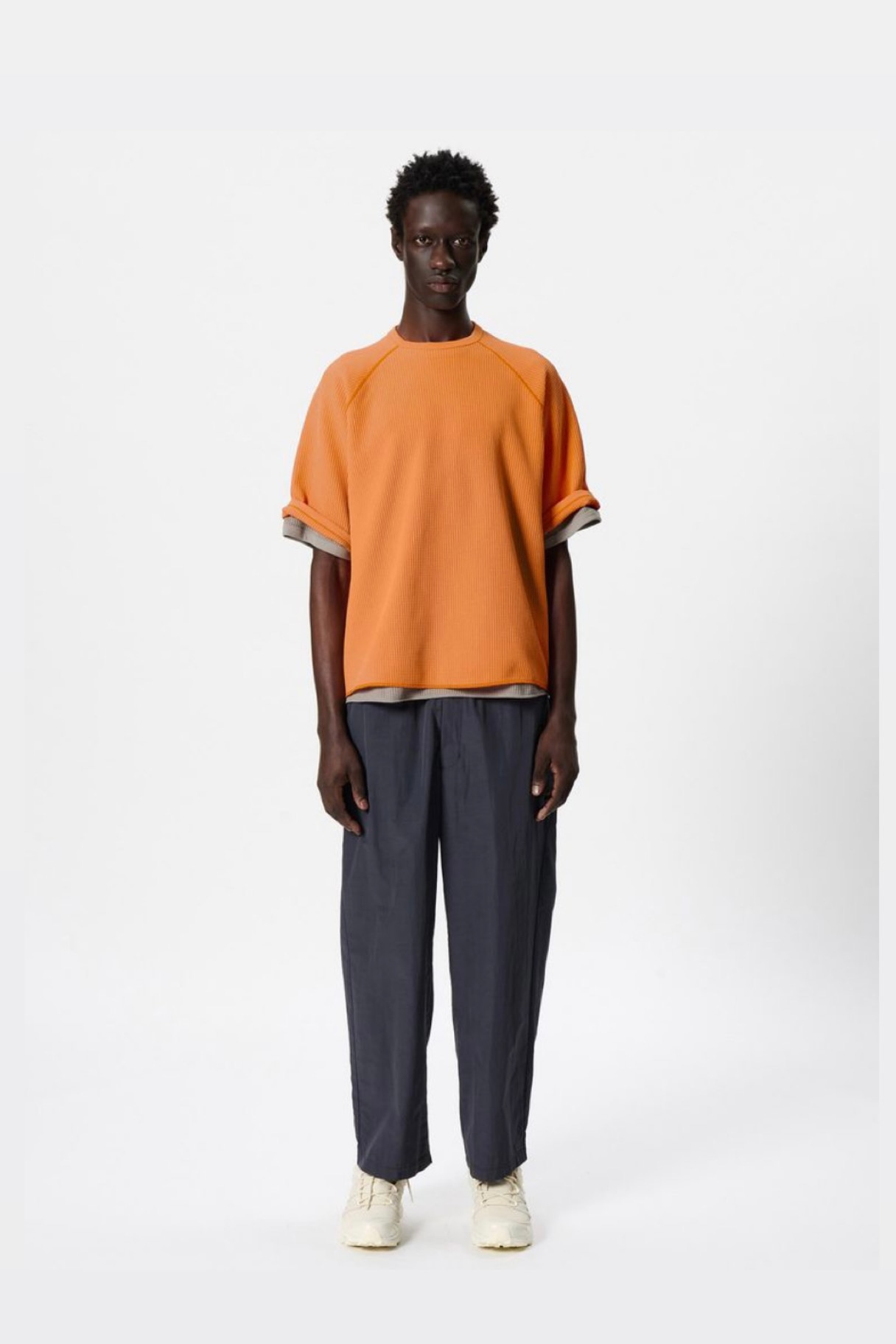 GOLDWIN (ｺﾞｰﾙﾄﾞｳｨﾝ) One Tuck Tapered Ankle Pants (ﾜﾝﾀｯｸﾃｰﾊﾟｰﾄﾞｱﾝｸﾙ