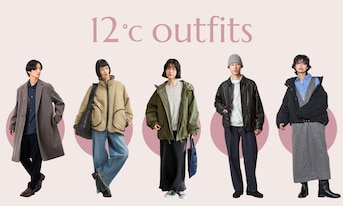 何を着るかもう迷わない！気温12度の服装ガイド｜最高・最低気温別の正解コーデ【レディース・メンズ】