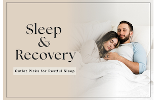 アウトレットで始める睡眠改革！寝具＆リカバリーアイテム特集