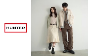 【HUNTER】ローファーデザイン ショートブーツ