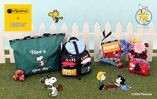 「PEANUTS」とレスポートサックのコレクションが登場！