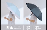 晴れの日も、雨の日も頼れる日傘