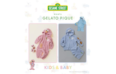 【Kids & Baby】SESAME STREET meets GELATO PIQUE