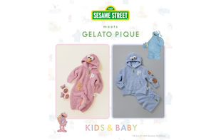 【Kids & Baby】SESAME STREET meets GELATO PIQUE