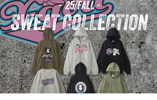 X-girl  SWEAT WEAR