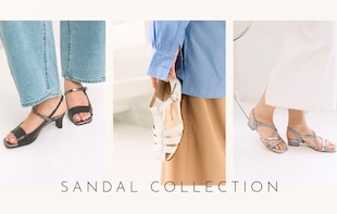 涼やかに纏う、 サンダルコレクション
