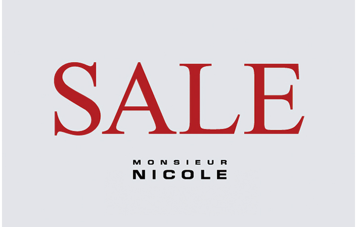 【MONSIEUR NICOLE】SUMMER SALE START