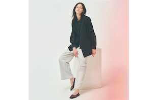 Re・Layer =　ジレ×ブラウス