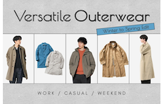 着回し力で選ぶ。冬の終わりから春先まで使えるロングランアウター