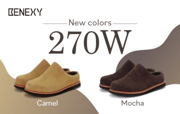 【PICK UP】 BENEXY/ベネクシーの新色クロッグをチェック！