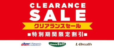 CLEARANCE SALE - Super Sports XEBIO・Victoria Golf・L-Breath