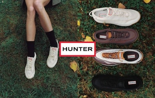 【HUNTER】防水性と透湿性を併せ持つ新スニーカー
