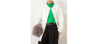 【上旬】冬アウターを継続してOK！ 色・素材・柄で野暮ったさを回避