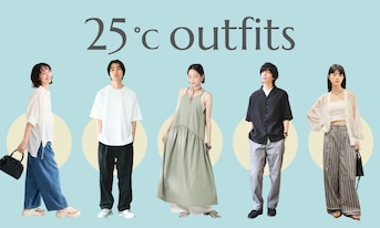 気温25度の日は何を着る?季節別の正解スタイルとお悩み解消アイテム【レディース・メンズ】