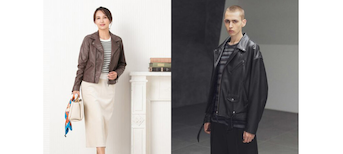 旬な表情を作る「ダブルライダース」の最新シルエット