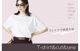 【NOLLEY'S MALL】T-SHIRT&CUT SEW Summer Variation