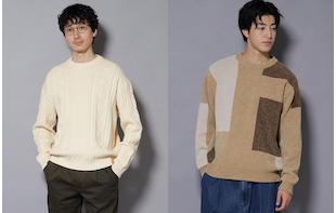 お気に入りの一着を ニットコレクション！【MEN】