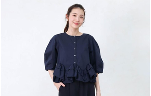 Navy dignity ― sheer and clean