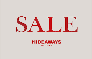 【HIDEAWAYS】SUMMER SALE