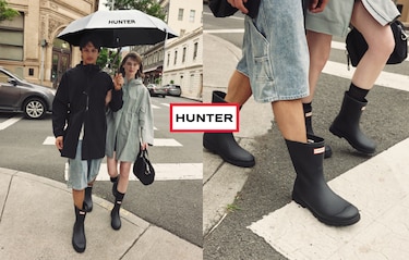レインシーズンに着こなしたい、HUNTERの機能性アイテム