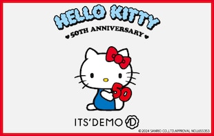 【Hello Kitty 50th Anniversary×イッツデモ】コラボバッグ