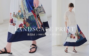 LANDSCAPE PRINT R-ISM ORIGINAL PATTERN