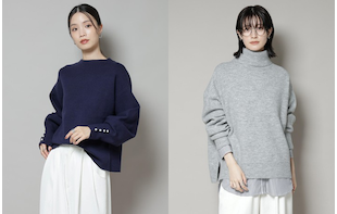 お気に入りの一着を ニットコレクション！【WOMEN】
