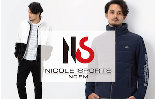 【NICOLE CLUB FOR MEN】冬のニコルスポーツ特集