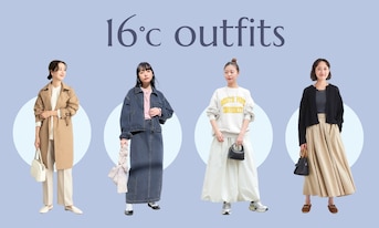 【最低・最高気温16度の服装とは？】レディース＆メンズのおすすめコーデ30選！