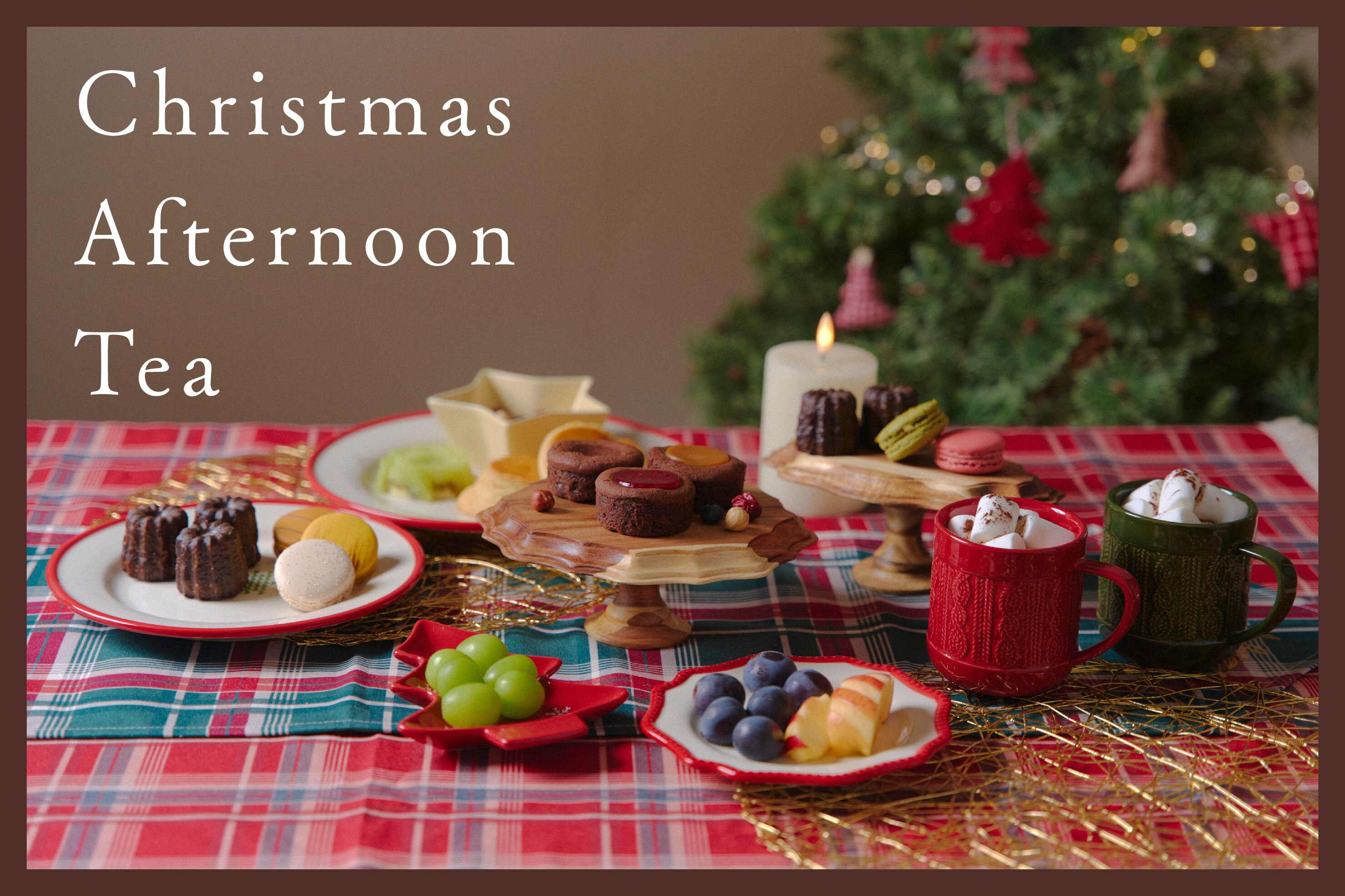 afternoon tea クリスマスツリー　テーブルクロス　テーブルナプキン Afternoon Teaオリジナルクリスマスツリー！｜アフタヌーンティー