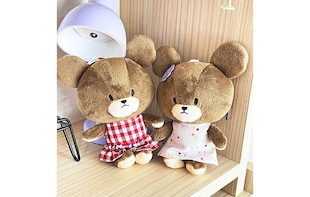 バッグに付けるぬいぐるみ…と思いきや！実は中からエコバッグ。くまのがっこうの可愛すぎる仕掛けに胸キュン