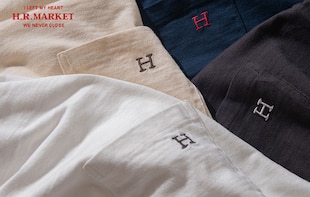 【HOLLYWOOD RANCH MARKET】「H」エンブロイダリー